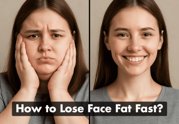 how to lose face fat fast