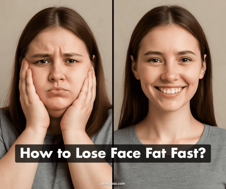 how to lose face fat fast