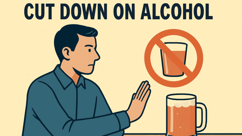 cut down on alcohol